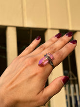 Load image into Gallery viewer, 💗 Cotton Candy Pink Aura Quartz Ring (Size 7.5)