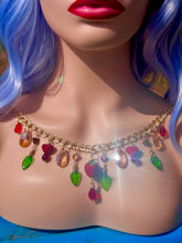 Load image into Gallery viewer, Strawberry Fairy Charm Necklace