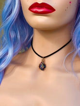 Load image into Gallery viewer, ✨ Solar Prism Rainbow Aura Quartz Necklace ✨