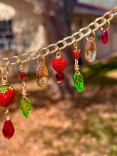 Load image into Gallery viewer, Strawberry Fairy Charm Necklace