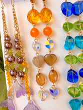 Load image into Gallery viewer, Long Dazzling Dangling Crystal Earrings