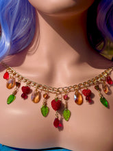 Load image into Gallery viewer, Strawberry Fairy Charm Necklace