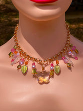 Load image into Gallery viewer, Butterfly Y2K Suncatcher & Aura Quartz Fairy Choker
