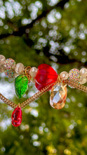 Load image into Gallery viewer, Enchanted Fruit Garland-Citrine Crystal Charm Necklace
