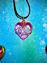 Load image into Gallery viewer, 💗 Rosé Reverie Heart Pendant
