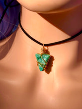 Load image into Gallery viewer, 🧚🏻Sugar Crystal Dreams Dyed Druzy Agate Crystal Necklace ✨
