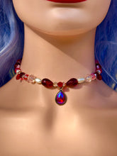 Load image into Gallery viewer, 💖Roselight Crystal Dream Choker Necklace 🌹
