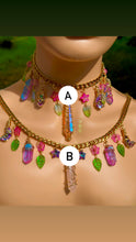 Load image into Gallery viewer, Cotton Candy Quartz Charm Necklaces
