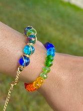 Load image into Gallery viewer, Mermaid Lagoon Wirewrapped Bracelet
