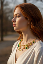 Load image into Gallery viewer, Moonlight Guardian Garden Charm Necklace
