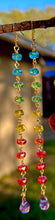 Load image into Gallery viewer, 🌈 Solar Prism Dangle Earrings
