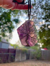Load image into Gallery viewer, Fluorite Tree Of Life Necklace
