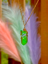 Load image into Gallery viewer, 💚✨ Aurora Green Quartz Star Pendant Necklace
