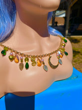 Load image into Gallery viewer, Moonlight Guardian Garden Charm Necklace
