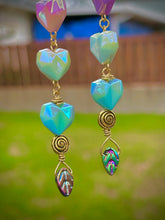 Load image into Gallery viewer, Enchanted Prism Garden Earrings 🌿💖
