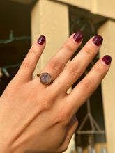 Load image into Gallery viewer, 💜 Purple Druzy Agate Ring (Size 6)
