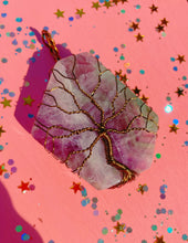 Load image into Gallery viewer, Fluorite Tree Of Life Necklace
