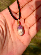 Load image into Gallery viewer, ✨ Amethyst Energy Point Necklace ✨

