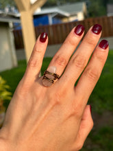Load image into Gallery viewer, 🌸 Soft Glow Rose Quartz Ring (Size 6.5)
