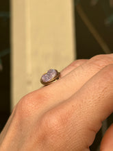 Load image into Gallery viewer, 💜 Purple Druzy Agate Ring (Size 6)
