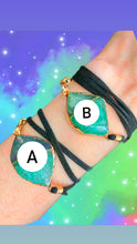Load image into Gallery viewer, Aqua Agate Bracelet/Choker Wraps
